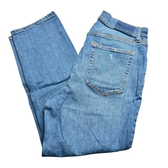 A&F | Women | The Ankle Straight Ultra High Rise Curve Love Denim Jeans | Sz 31 - Picture 13 of 16